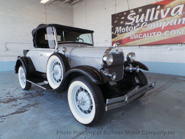 1929 Gray Ford Model A Coupe
