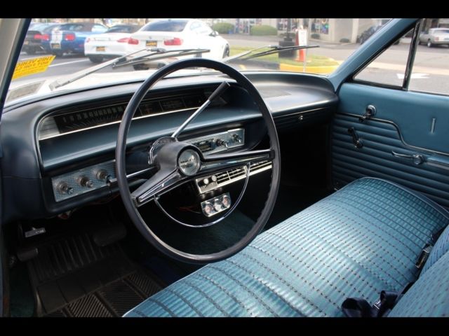 1963 White Chevrolet Bel Air/150/210 --