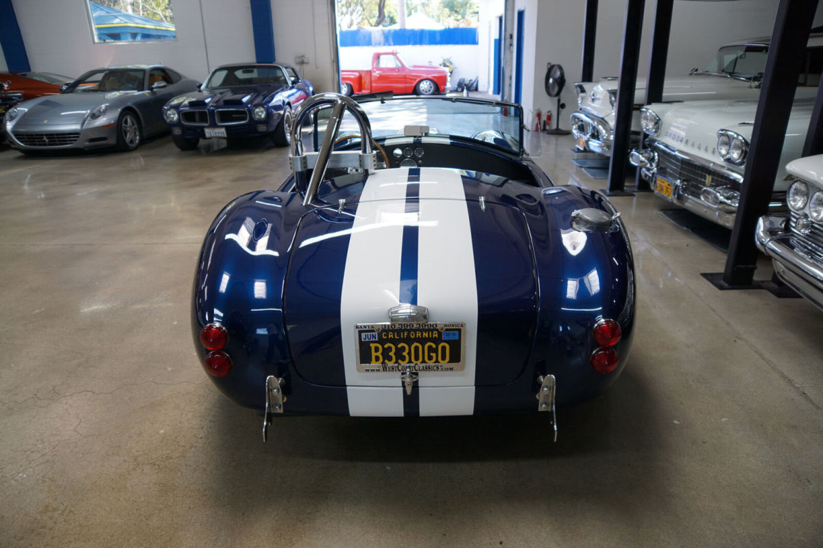 1965 Blue Ford Shelby AC Cobra Replica Convertible
