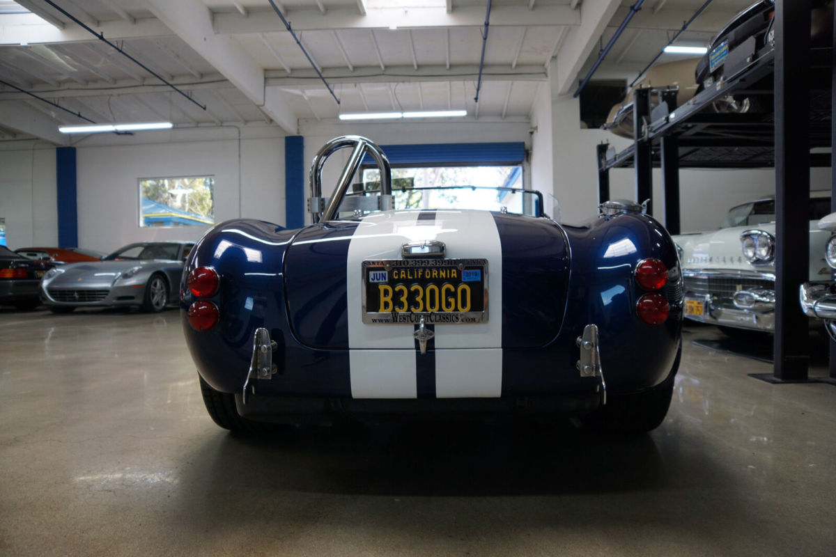 1965 Blue Ford Shelby AC Cobra Replica Convertible