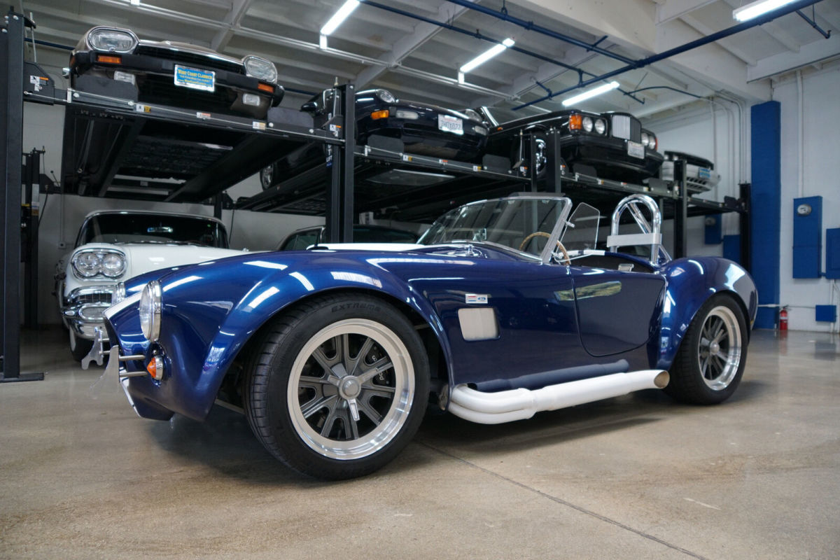 1965 Blue Ford Shelby AC Cobra Replica Convertible