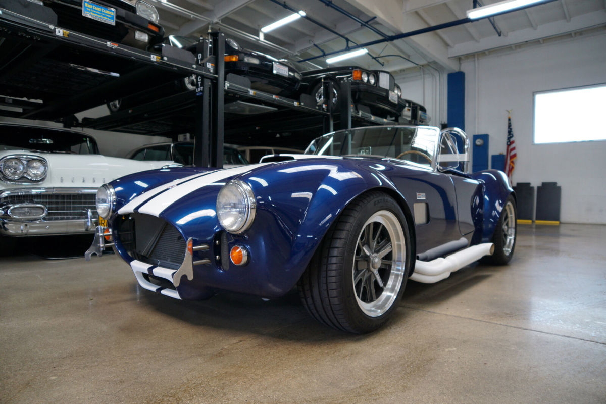 1965 Blue Ford Shelby AC Cobra Replica Convertible