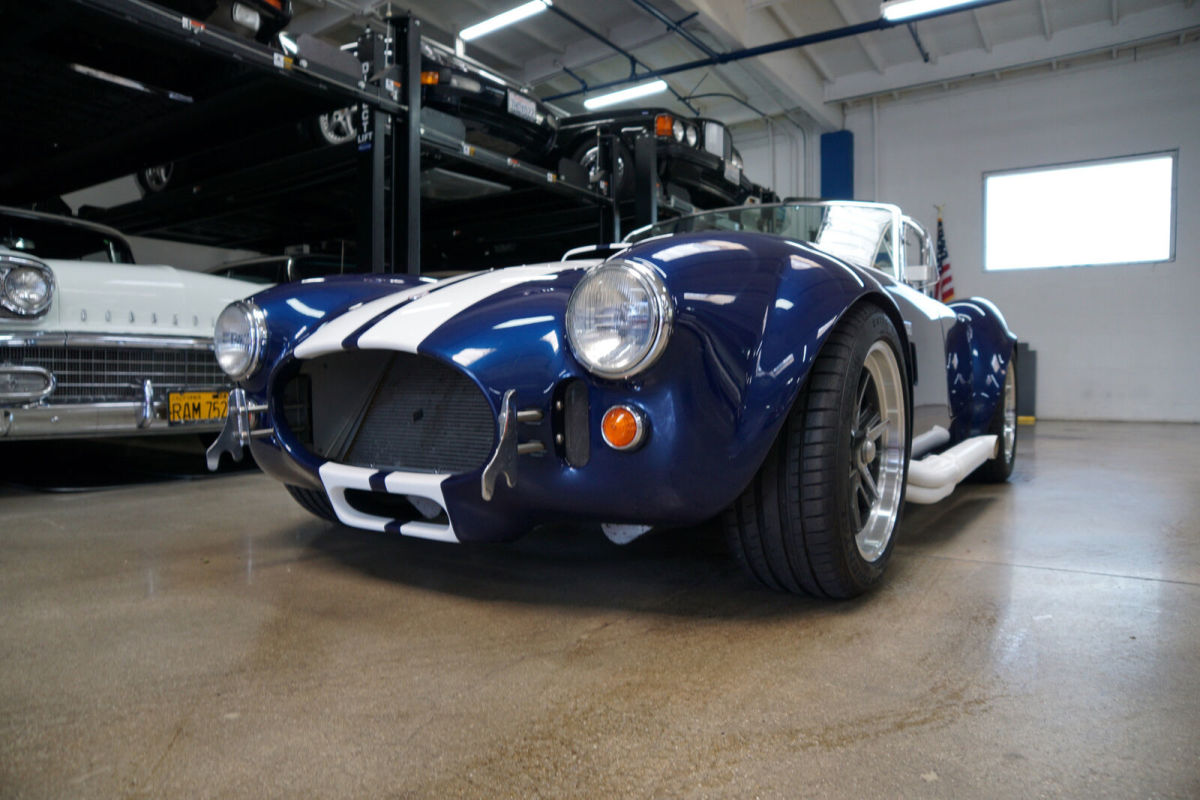 1965 Blue Ford Shelby AC Cobra Replica Convertible