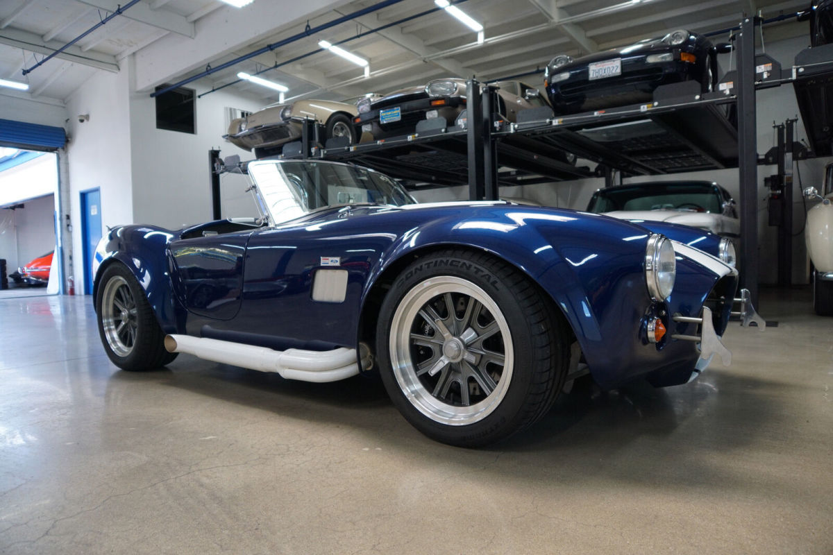 1965 Blue Ford Shelby AC Cobra Replica Convertible