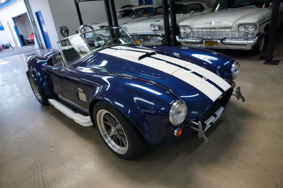1965 Blue Ford Shelby AC Cobra Replica Convertible