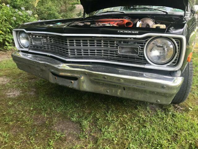 1974 Black Dodge Dart Coupe