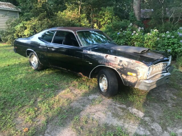 1974 Black Dodge Dart Coupe