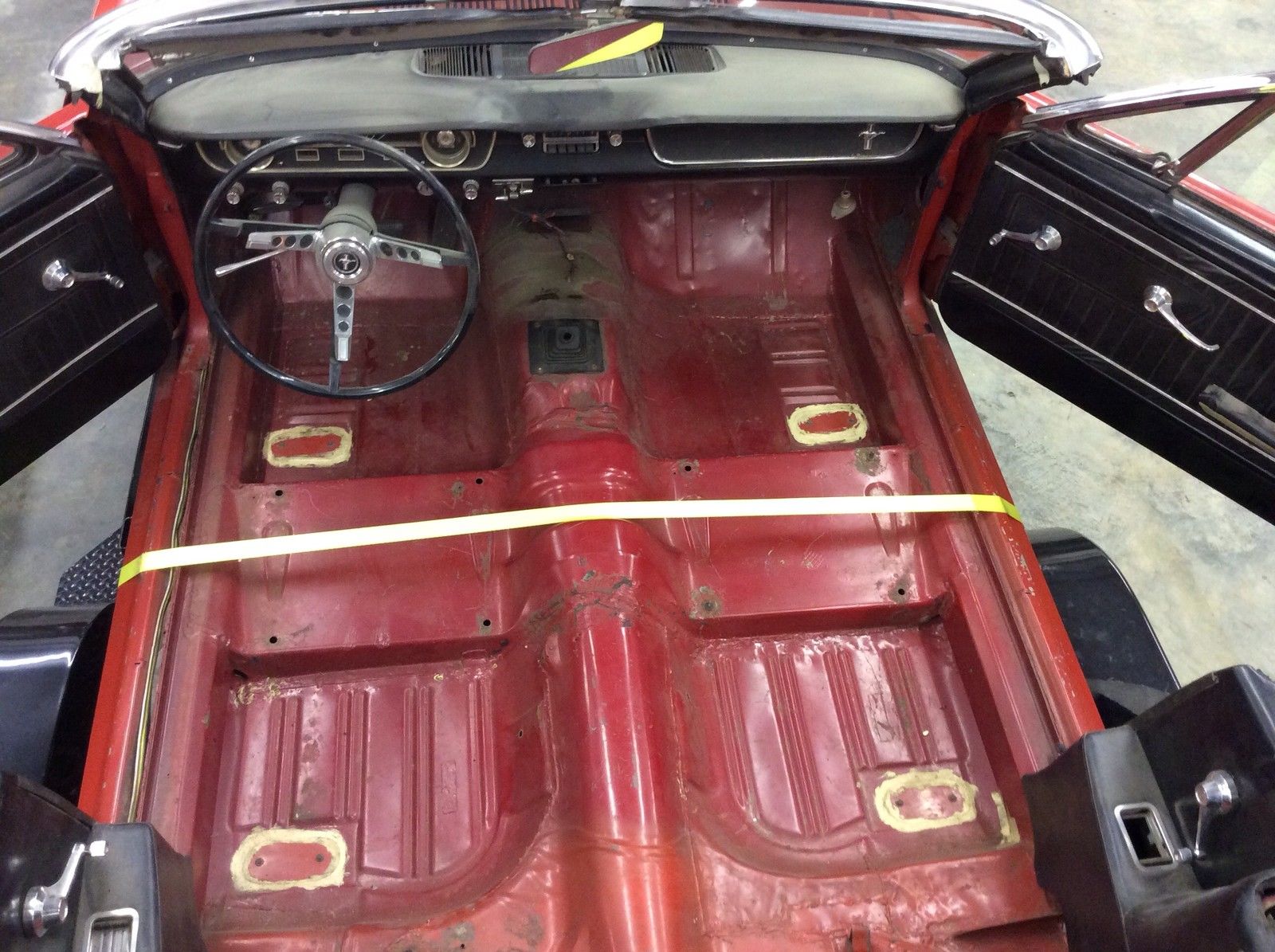 1965 Red Ford Mustang U/K