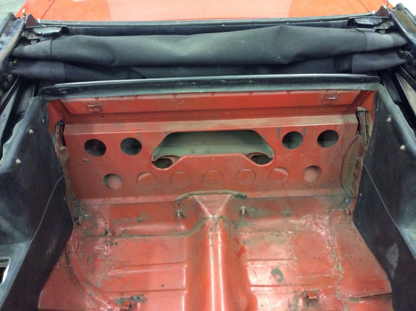 1965 Red Ford Mustang U/K