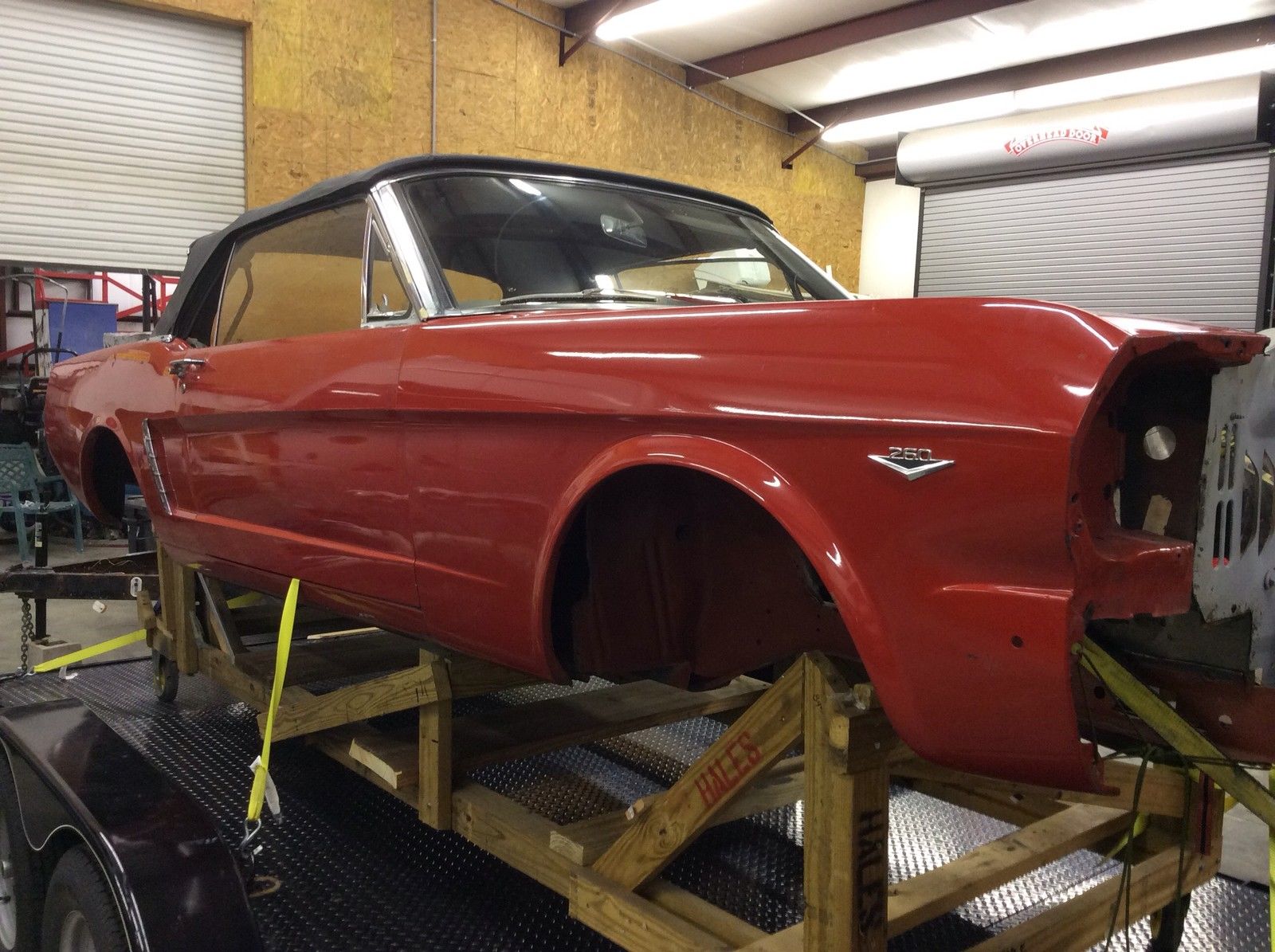 1965 Red Ford Mustang U/K