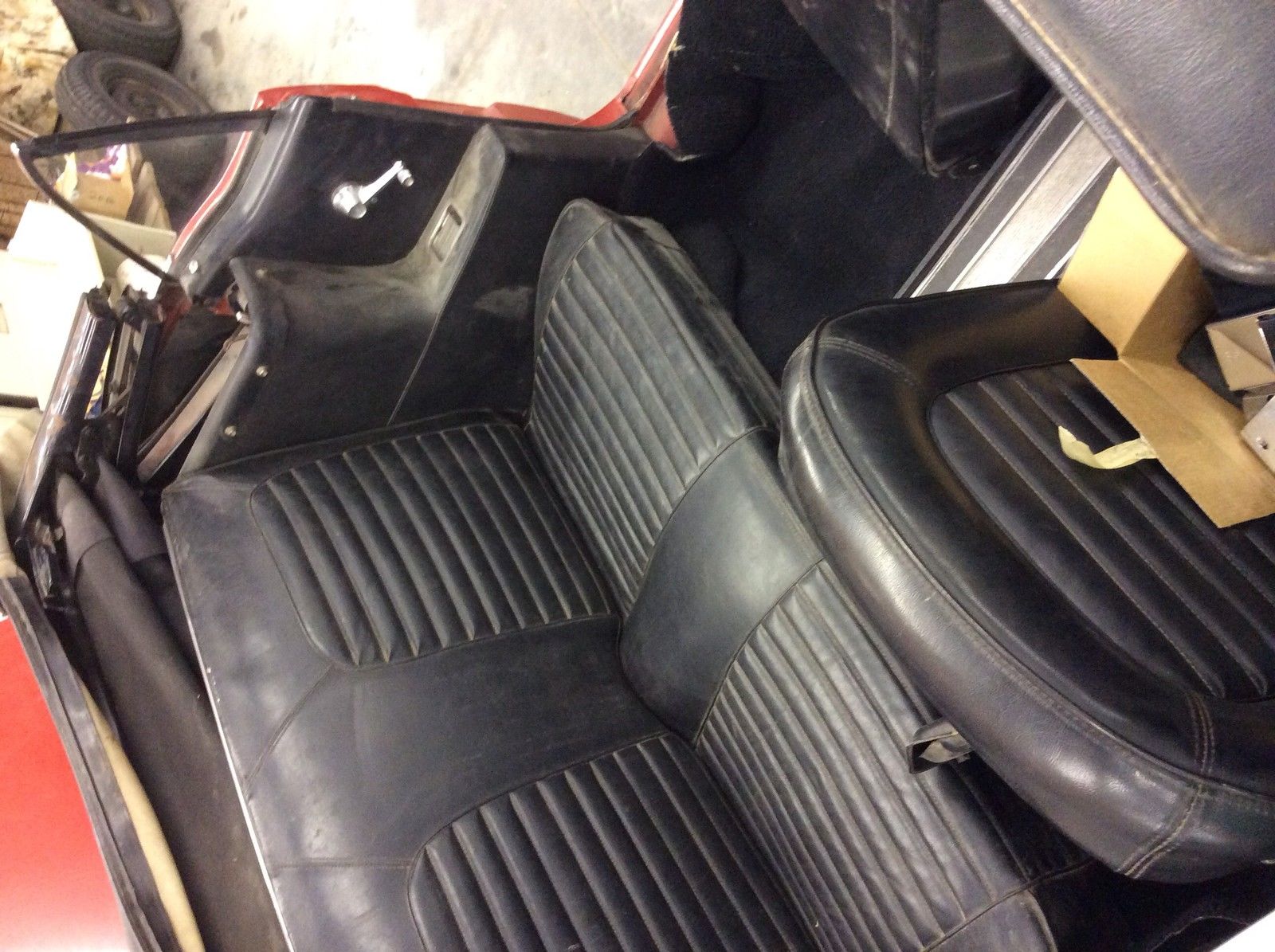 1965 Red Ford Mustang U/K