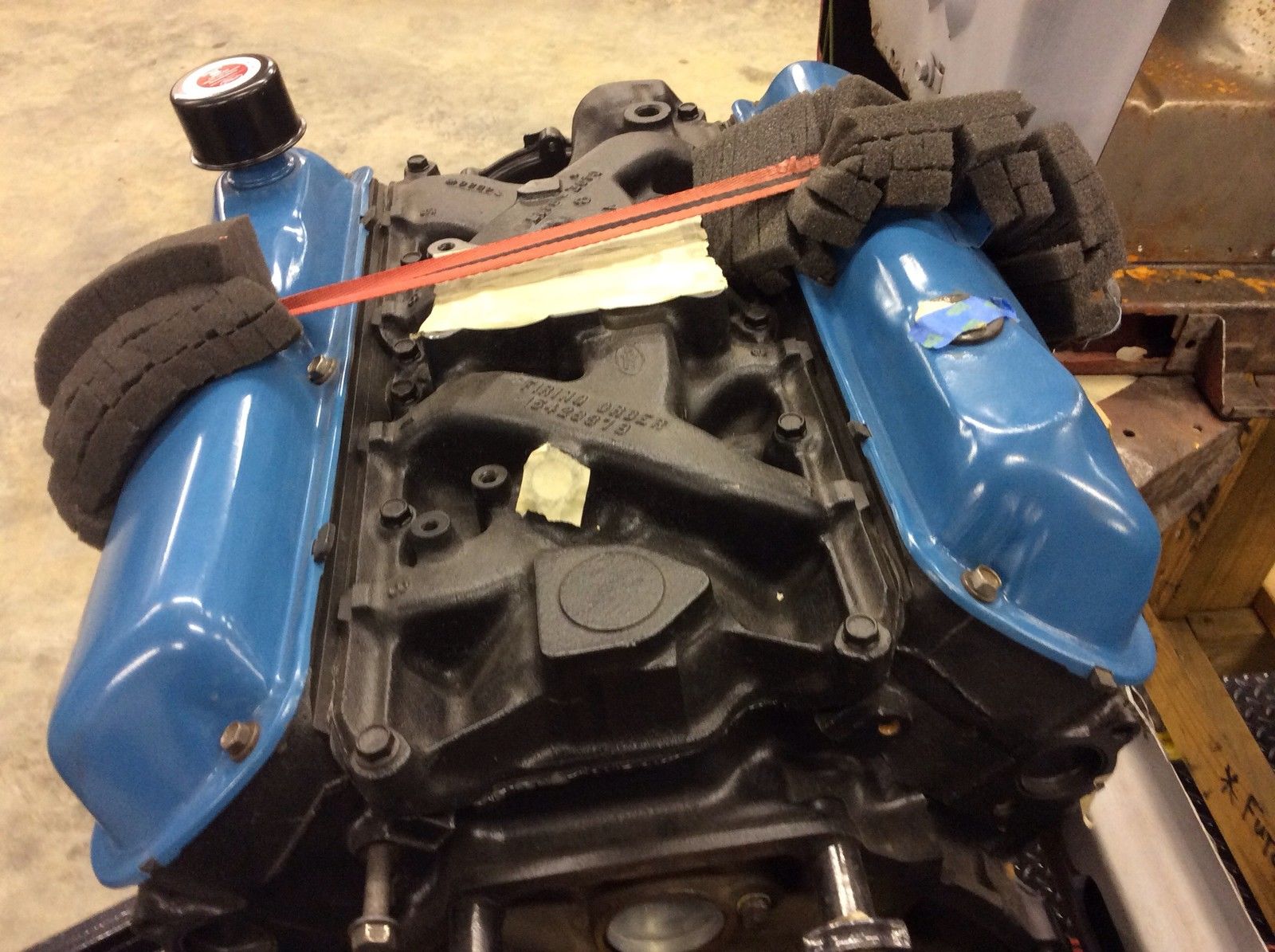 1965 Red Ford Mustang U/K