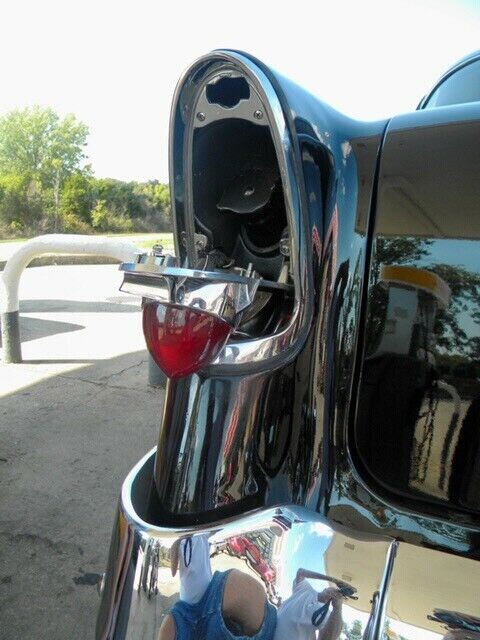 1956 Black Chevrolet Bel Air/150/210 Coupe