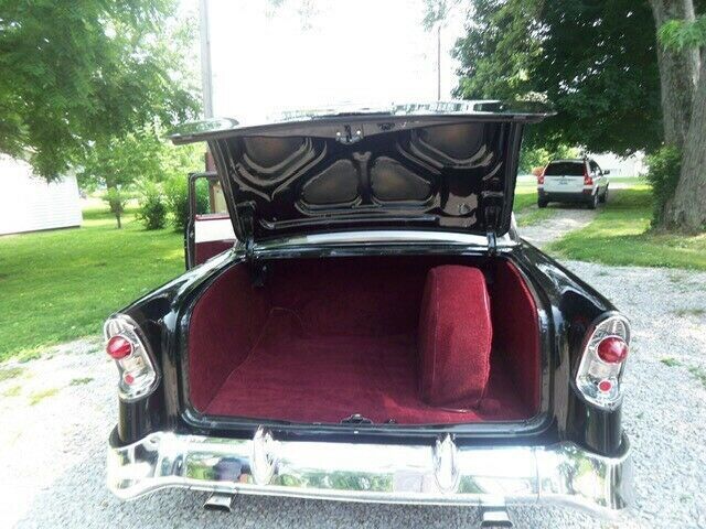 1956 Black Chevrolet Bel Air/150/210 Coupe