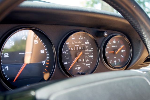 1991 Blue Porsche 911 Convertible