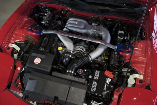 1993 Red Mazda RX-7