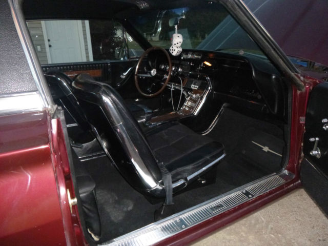 1966 Burgundy Ford Thunderbird Coupe