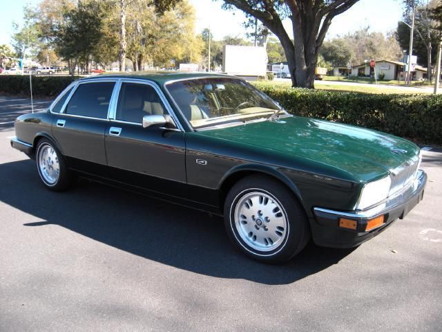 1994 Green Jaguar XJ Sedan
