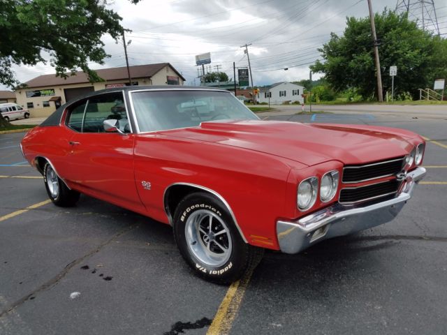 1970 Red Chevrolet Chevelle Coupe