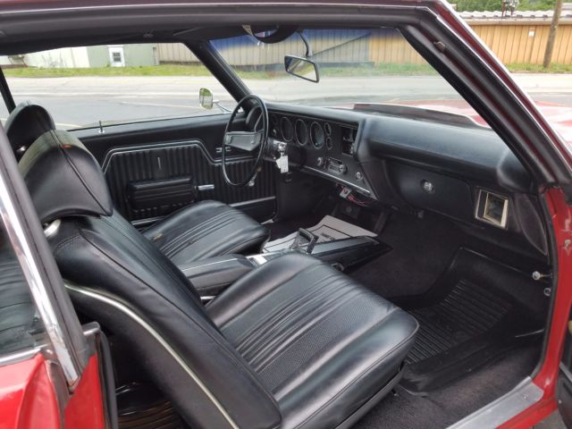 1970 Red Chevrolet Chevelle Coupe