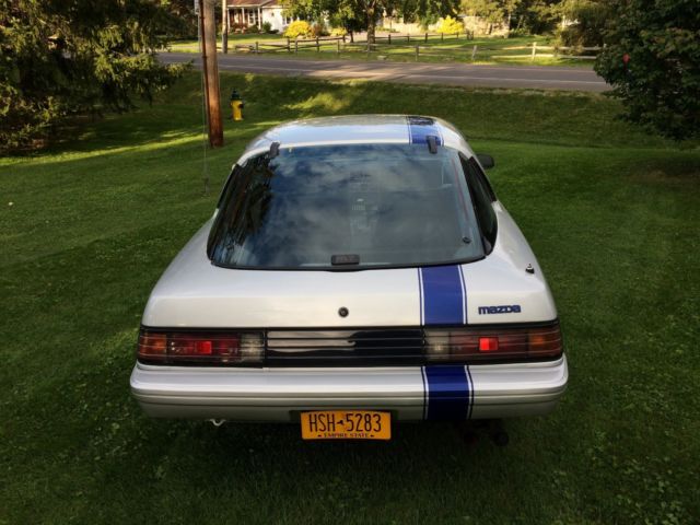 1985 Silver Mazda RX-7 Coupe