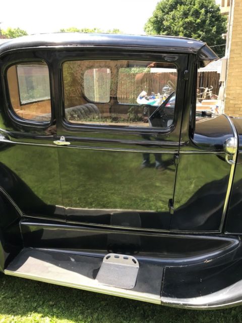 1931 Black Ford Model A Coupe