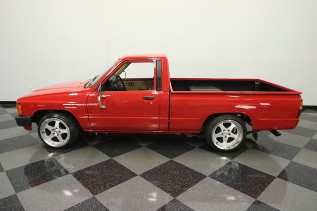 1985 Red Toyota Pickup Pickup (Truck)