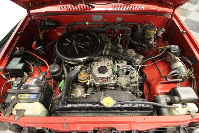 1985 Red Toyota Pickup Pickup (Truck)