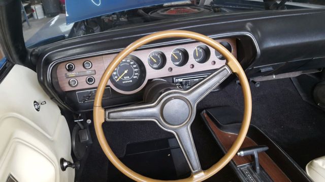 1971 Blue Dodge Challenger Convertible