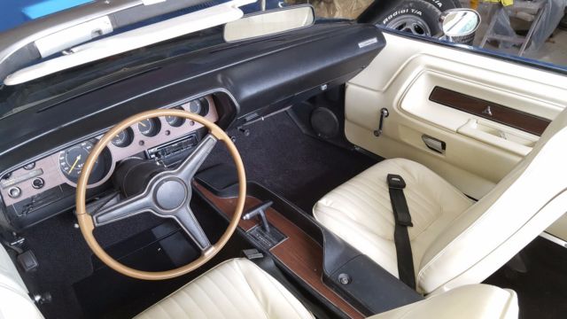 1971 Blue Dodge Challenger Convertible