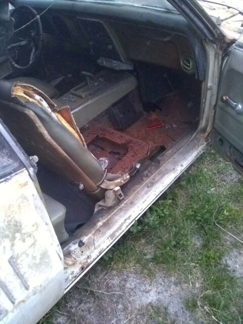 1968 white Pontiac Firebird Coupe