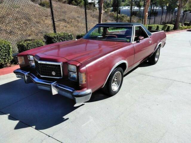 1979 Burgundy Ford Ranchero