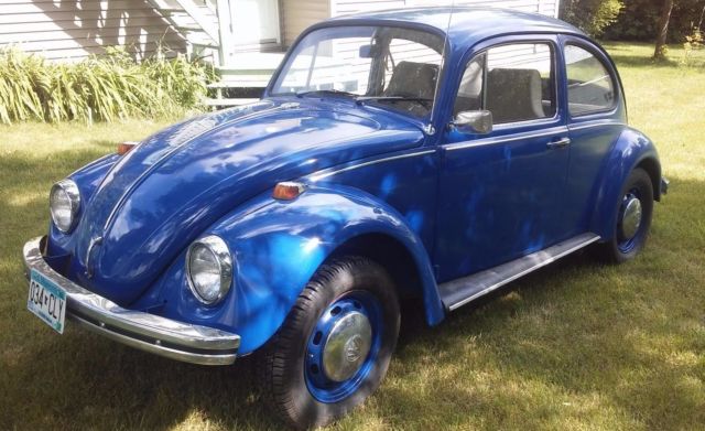 1970 Blue Volkswagen Beetle - Classic Coupe