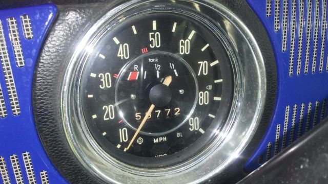 1970 Blue Volkswagen Beetle - Classic Coupe