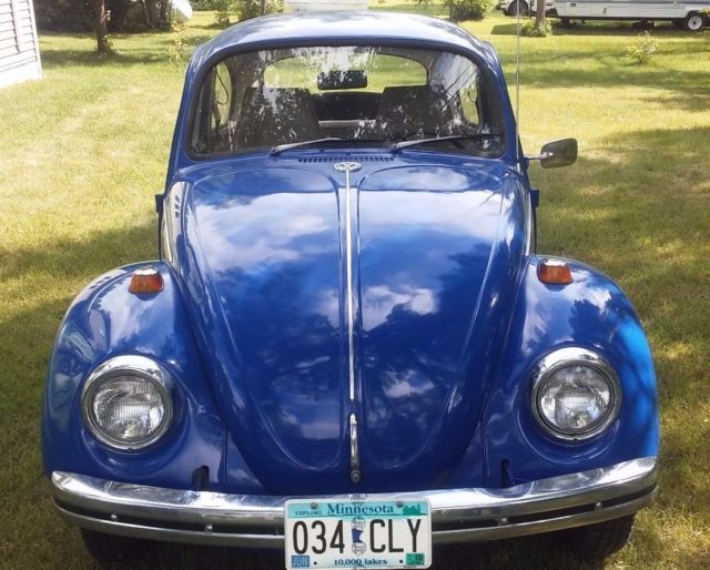 1970 Blue Volkswagen Beetle - Classic Coupe