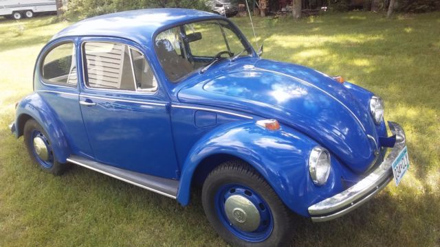 1970 Blue Volkswagen Beetle - Classic Coupe
