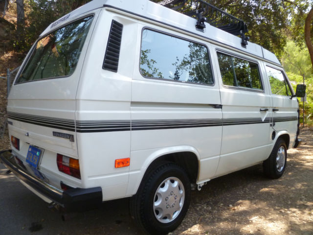 1982 White Volkswagen Bus/Vanagon Van Camper