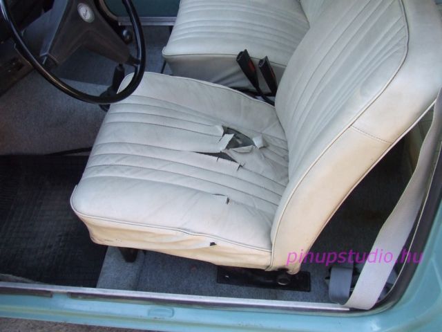 1968 White Ford Escort