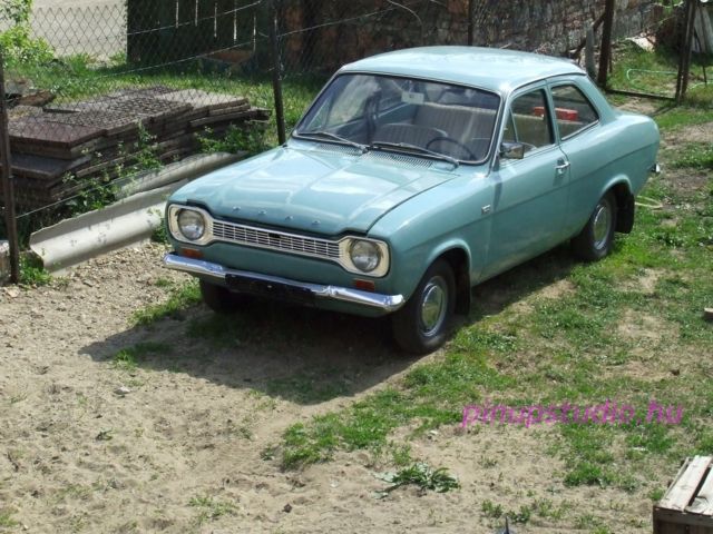 1968 White Ford Escort