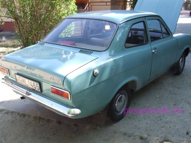 1968 White Ford Escort