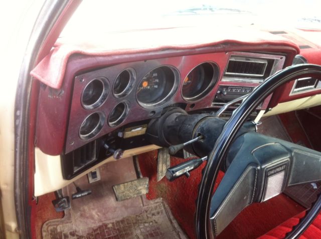 1981 Beige with maroon trim Chevrolet C-10 Standard Cab Pickup