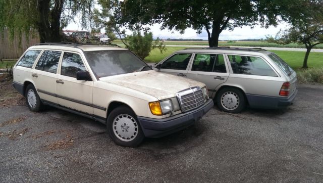 1987 Tan Mercedes-Benz E-Class Wagon