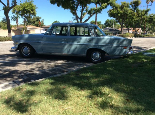 1968 Horizon blue Mercedes-Benz 200-Series Luxury Sedan