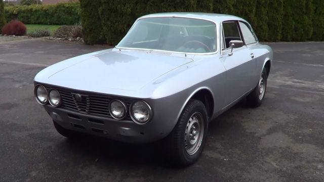 1974 Silver Alfa Romeo GTV Coupe