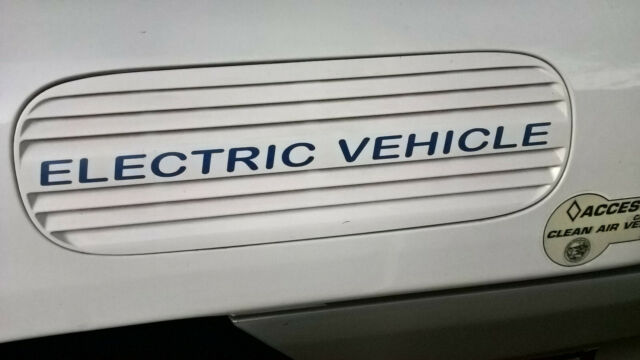 1980 Silver Toyota RAV4 EV SUV