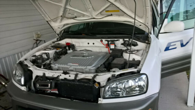 1980 Silver Toyota RAV4 EV SUV