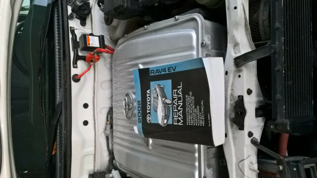 1980 Silver Toyota RAV4 EV SUV