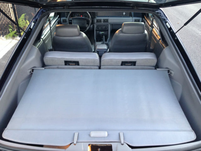 1993 Black Ford Mustang Hatchback