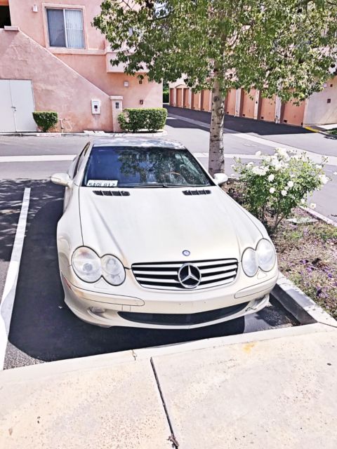 1980 Silver Mercedes-Benz SL-Class Convertible