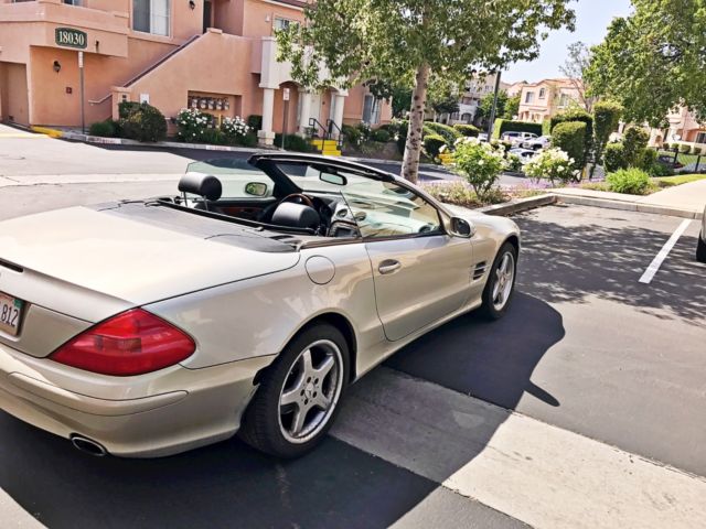1980 Silver Mercedes-Benz SL-Class Convertible